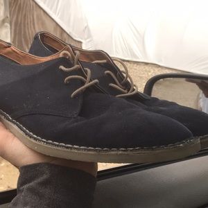 H&M navy dress shoes
